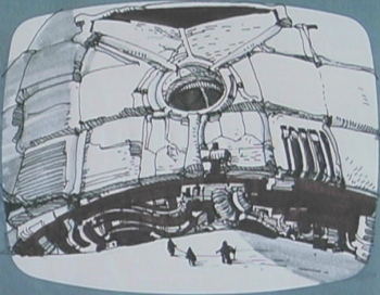 Moebius' derelict design appeared in one set of Ridleygrams.