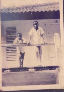 Boyega and BolajI as children.